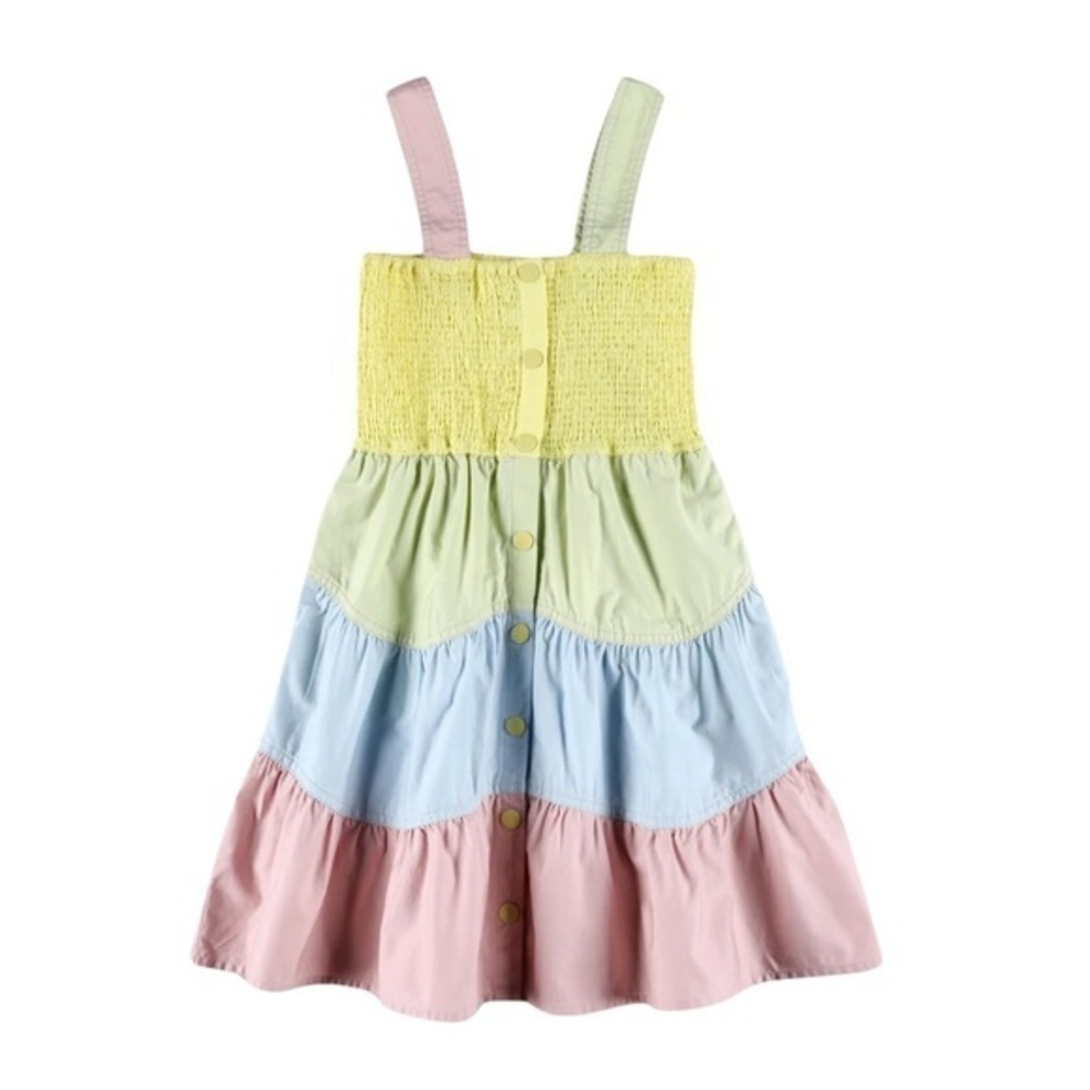 STELLA MCCARTNEY TODDLER GIRL COLOR BLOCKED DRESS